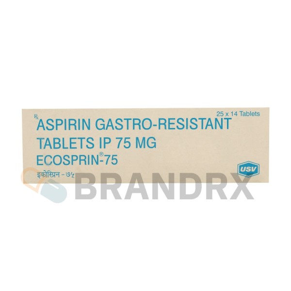 Ecosprin 75 mg USV Private Ltd.