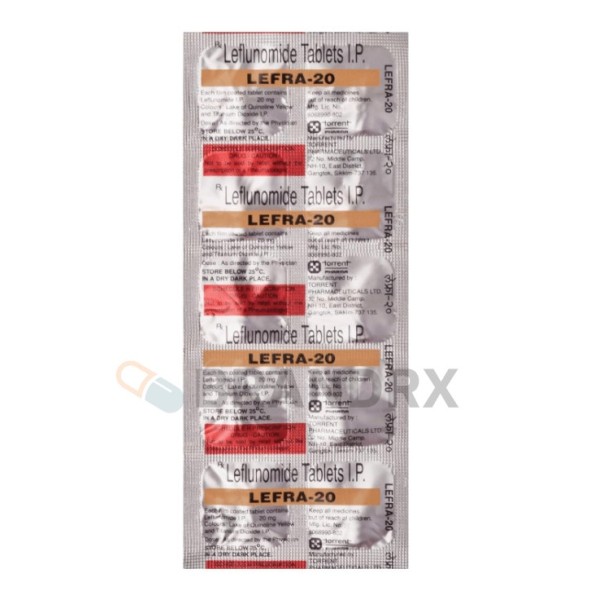 Lefra 20 mg Torrent Pharmaceuticals Ltd.