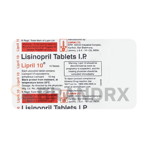 Lipril 10 mg Lupin