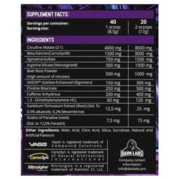 2x DARK LABS - CRACK Dark Labs